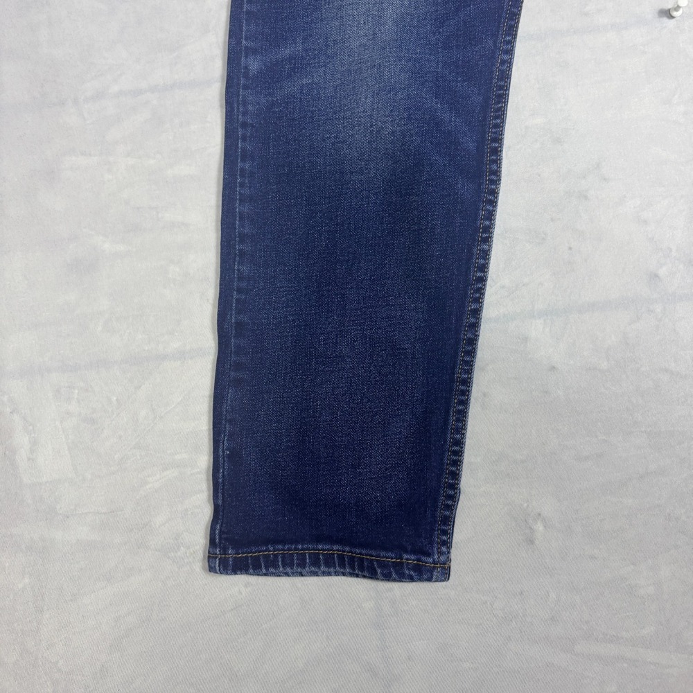 Levi's 512 Mens Tapered Leg Jeans Blue Denim Five Pockets Slim Fit‎ Size W38 L30 - Picture 11 of 16